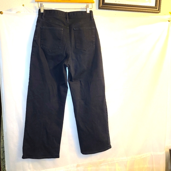 Aritzia Wilfred Free Black jean straight cropped - Picture 6 of 10